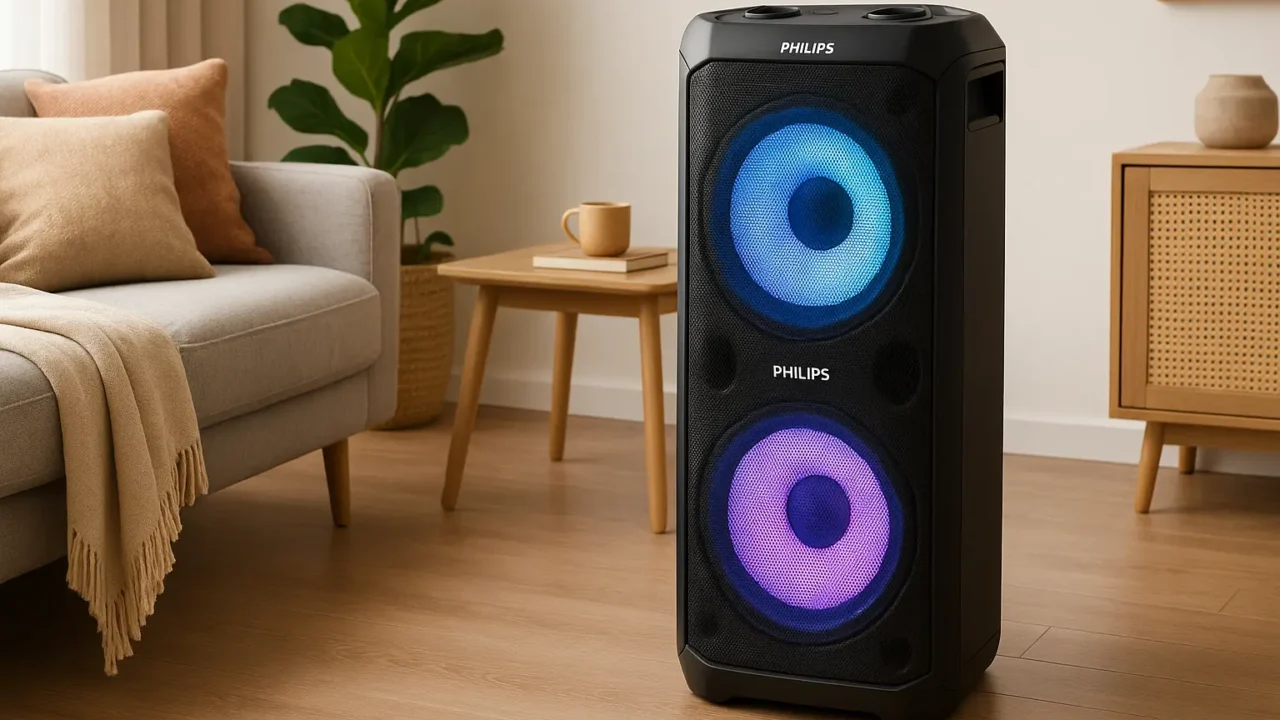 Caixa de Som Philips Party TAX 3308: Potência e Diversão Garantidas