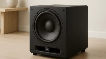 JBL Stage 220P: Subwoofer Ativo 12" com Graves Poderosos
