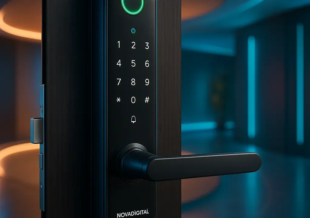 Fechadura Inteligente Novadigital com Biometria e Wi-Fi