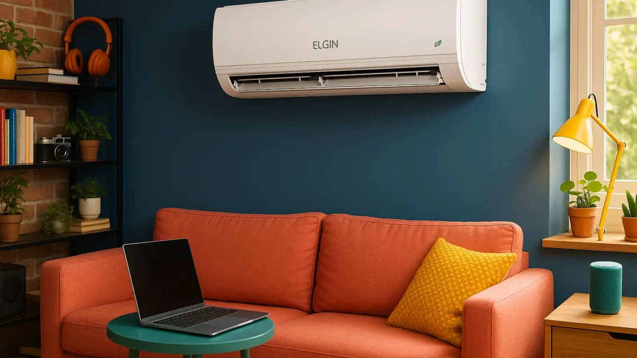Ar-Condicionado Elgin 12000 BTUs: Wi-Fi, Inverter e Eficiência