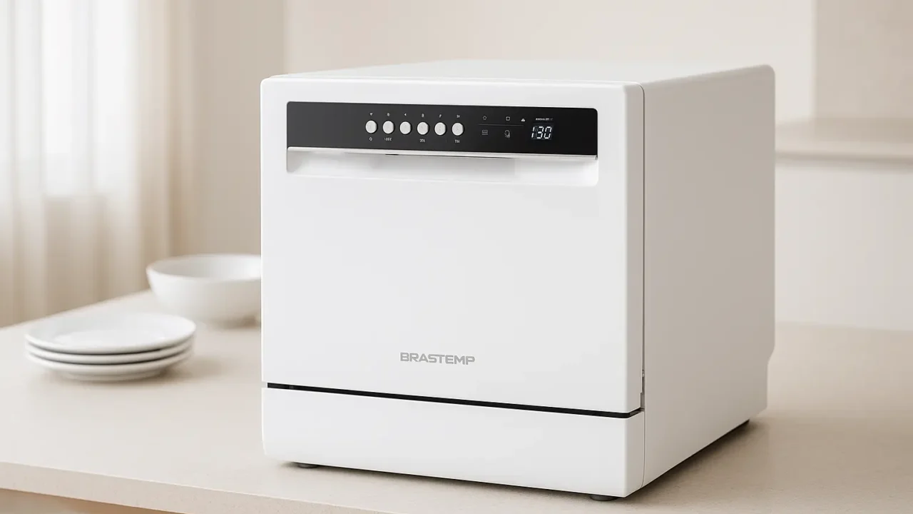 Lava Louças Brastemp 8 Serviços Branca: Eficiência Compacta