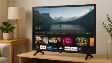 Smart TV LG 32" HD com Alexa e AI: Compacta e Inteligente