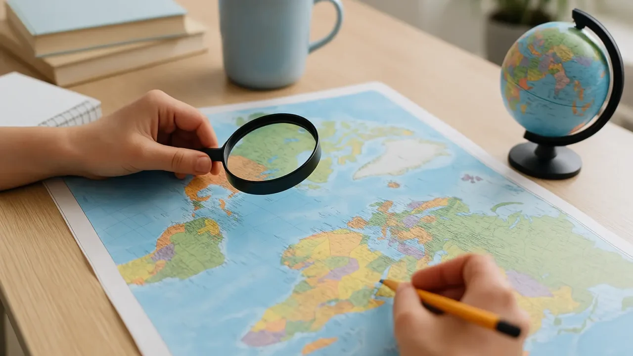 Atividade de Geografia: Aprender o Mundo de Forma Prática e Divertida