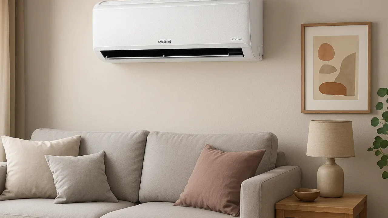 Samsung Inverter Wind Free 18.000 Btus: Silêncio e Conectividade