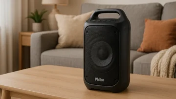 Speaker Philco PBS220BT: Potência, Bluetooth e Estilo