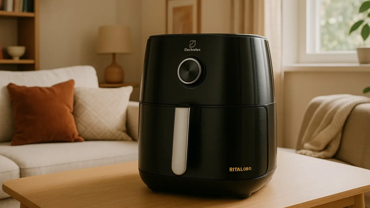 Air Fryer Electrolux Rita Lobo 5,6L: Eficiência e Economia