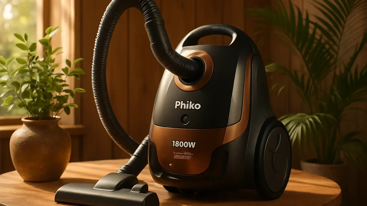 Aspirador Philco 1800W: silencioso e potente com filtro HEPA