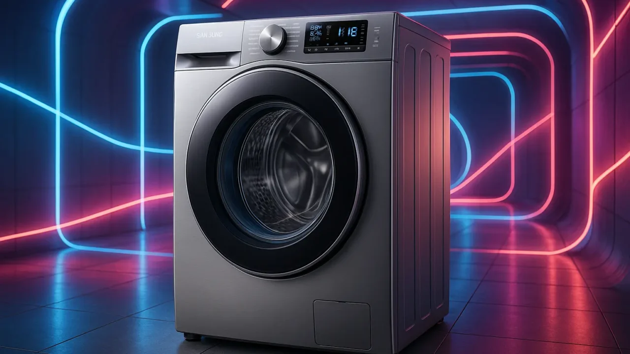 Samsung Lavadora WW11T Inox 11kg: eficiência e tecnologia