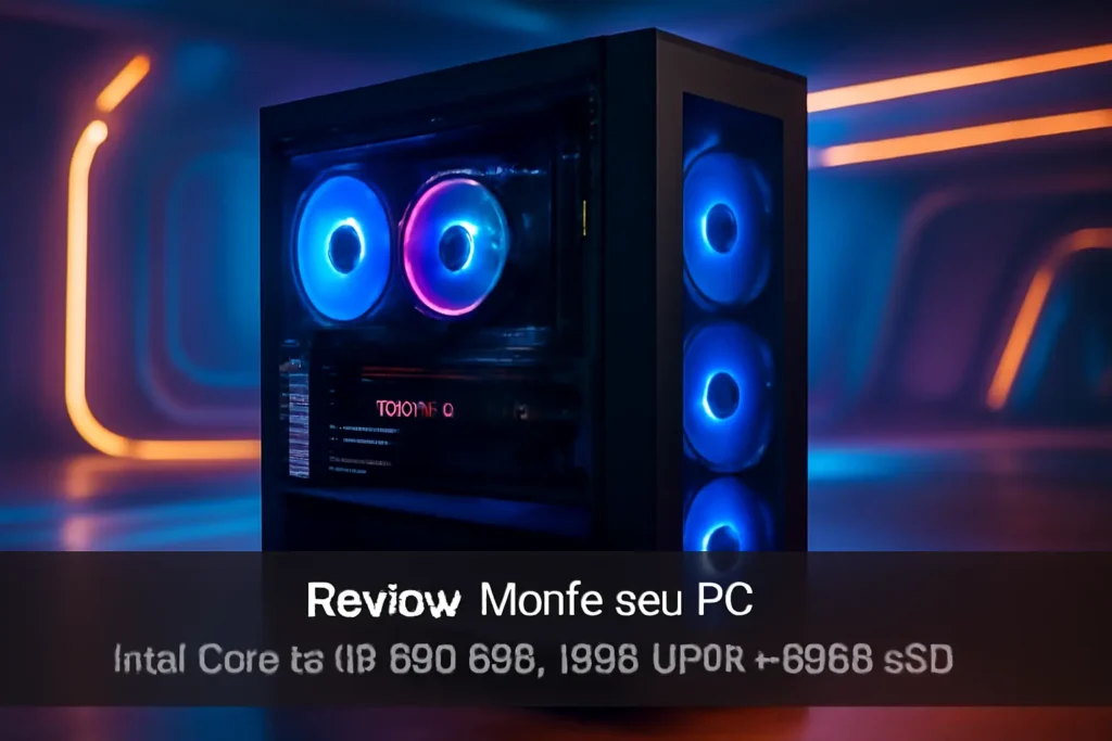 Monte seu PC: Intel Core i5, RX 580 8GB, 16GB DDR3, 480GB SSD