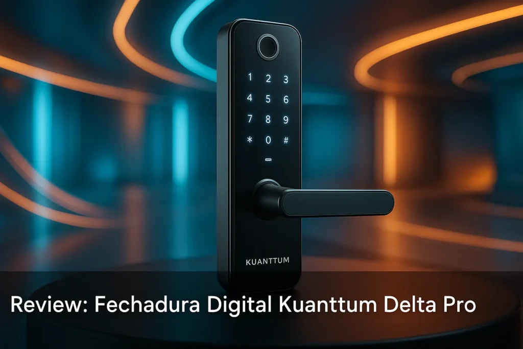 Fechadura Digital Kuanttum Delta Pro: segurança e praticidade