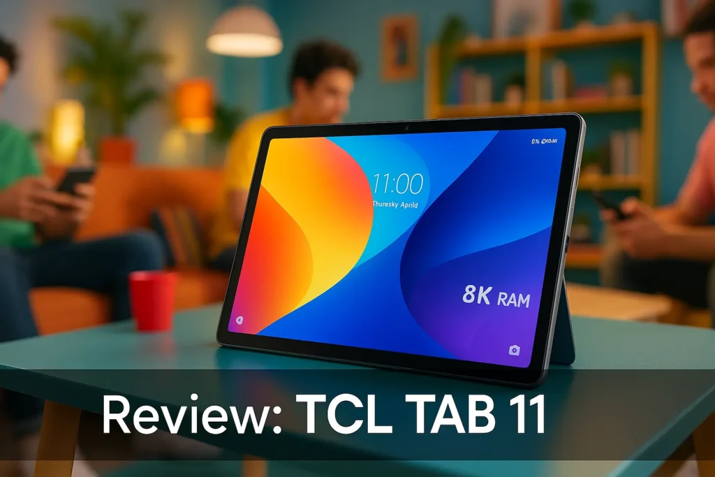 TCL TAB 11: Tela 2K, 8 GB RAM e Som Imersivo