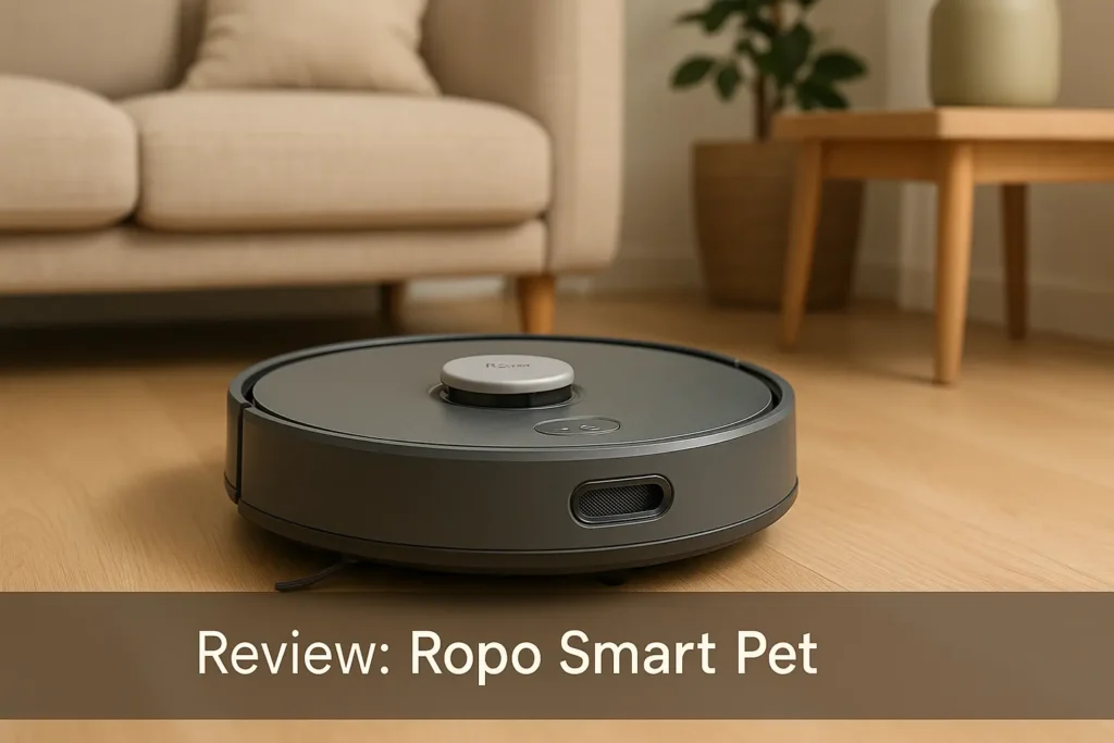 Ropo Smart Pet: Limpeza Inteligente e Eficiente para Pets