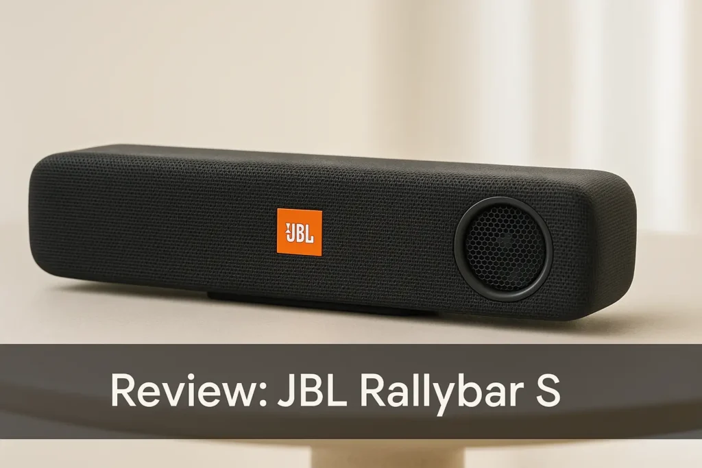 JBL RallyBar S: Potência e Resistência Sonora em Qualquer Terreno