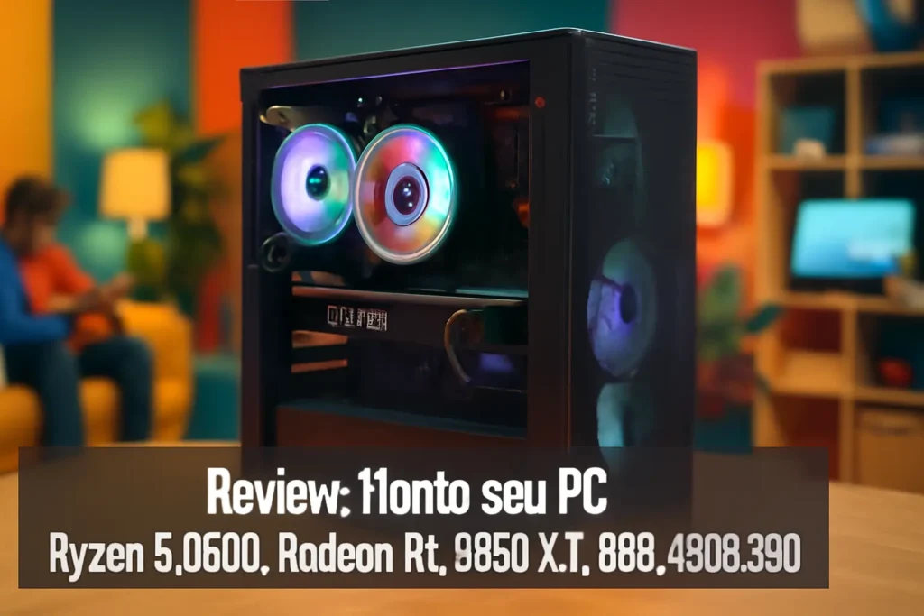 Monte seu PC: Ryzen 5 5600, Radeon RX 6650 XT, 16GB, 480GB SSD