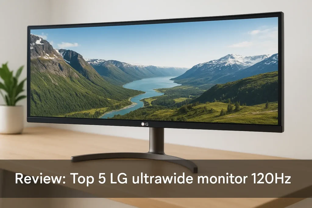 Top 5 LG ultrawide monitor 120hz