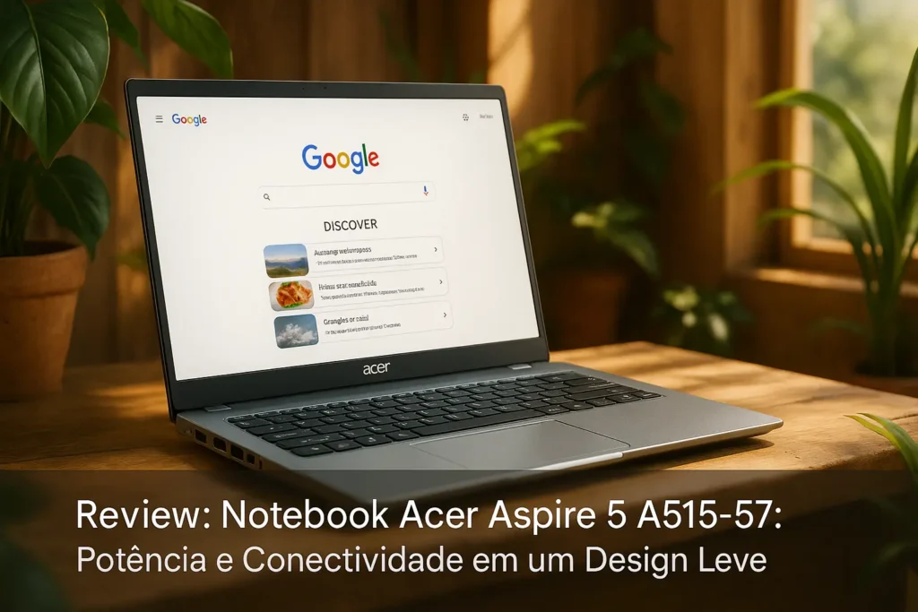 Notebook Acer Aspire 5 A515-57: Potência e Conectividade em um Design Leve