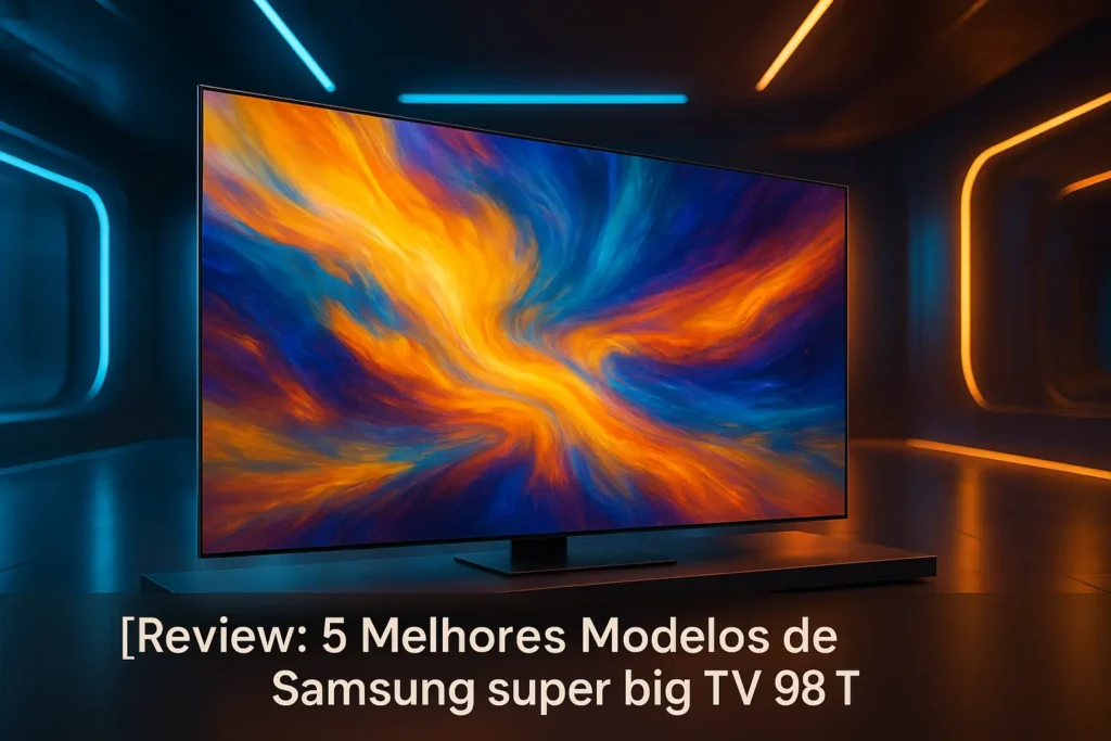 5 Melhores Modelos de Samsung super big TV 98