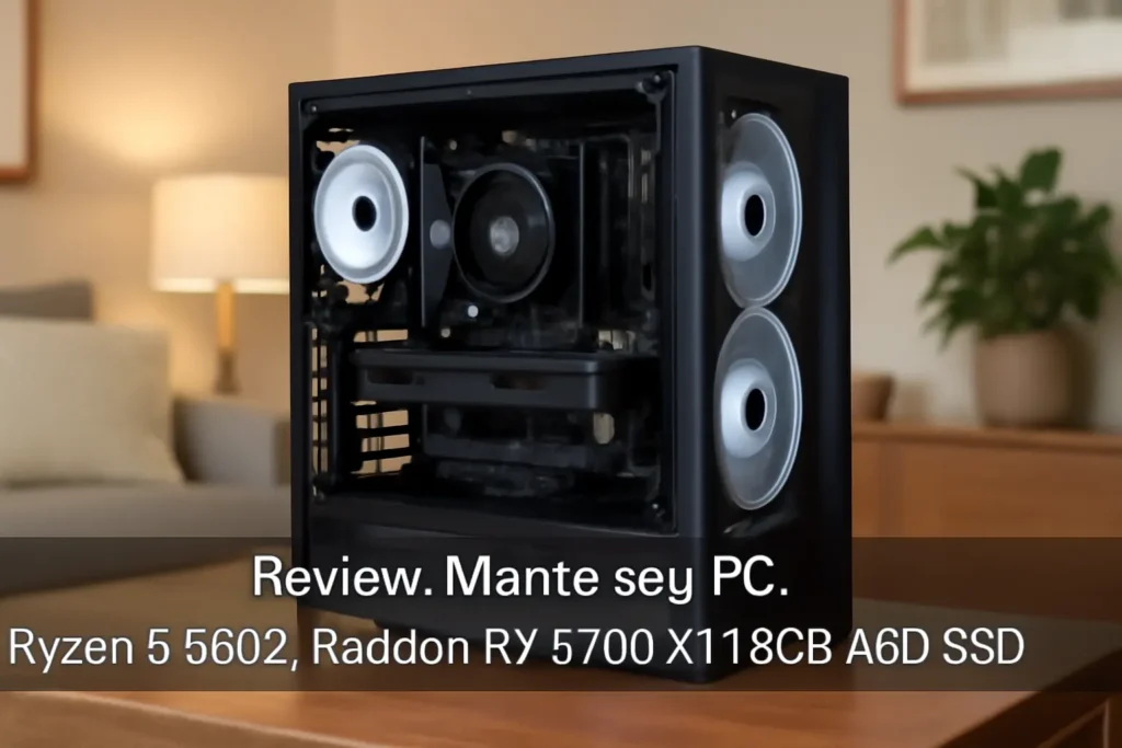 Monte seu PC: Ryzen 5 5600, Radeon RX 5700 XT, 16GB, 480GB SSD