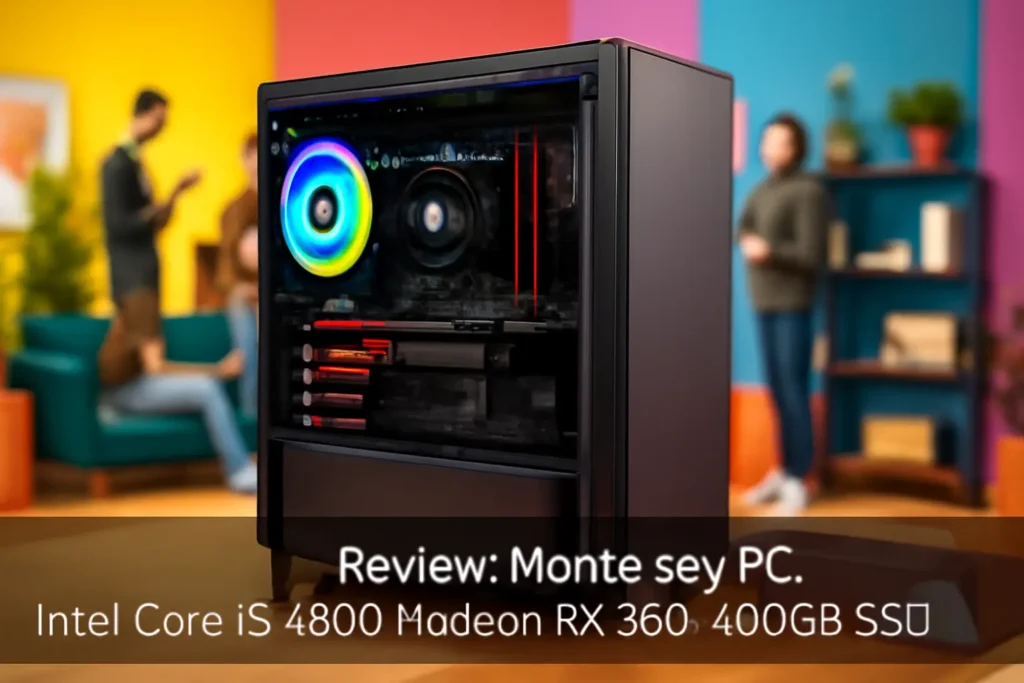 Monte seu PC: Intel Core i5-4590, Radeon RX 580, 16GB, 480GB SSD