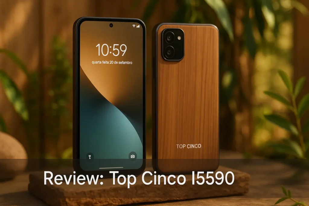 Top Cinco l5590 frente e verso