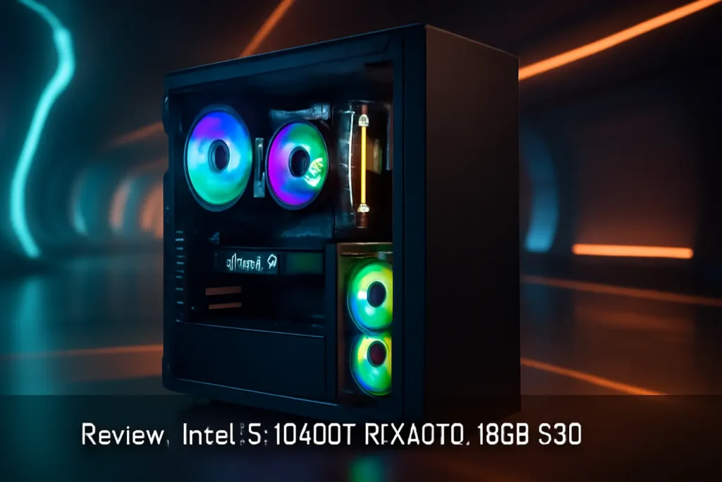 Monte seu PC: Intel i5-10400F, RTX 4070, 16GB, 480GB SSD