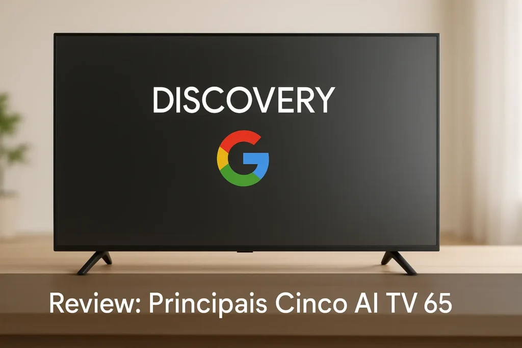 Principais Cinco AI TV 65