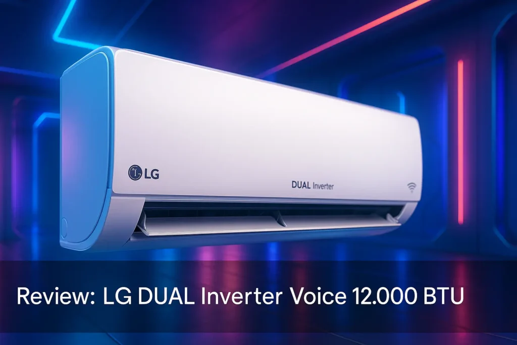 LG DUAL Inverter Voice 12.000 BTU: Controle Inteligente e Eficiência