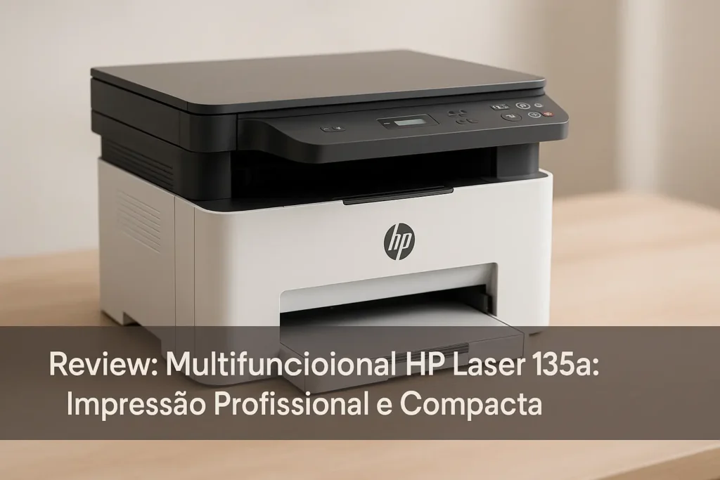 Multifuncional HP Laser 135a: Impressão Profissional e Compacta