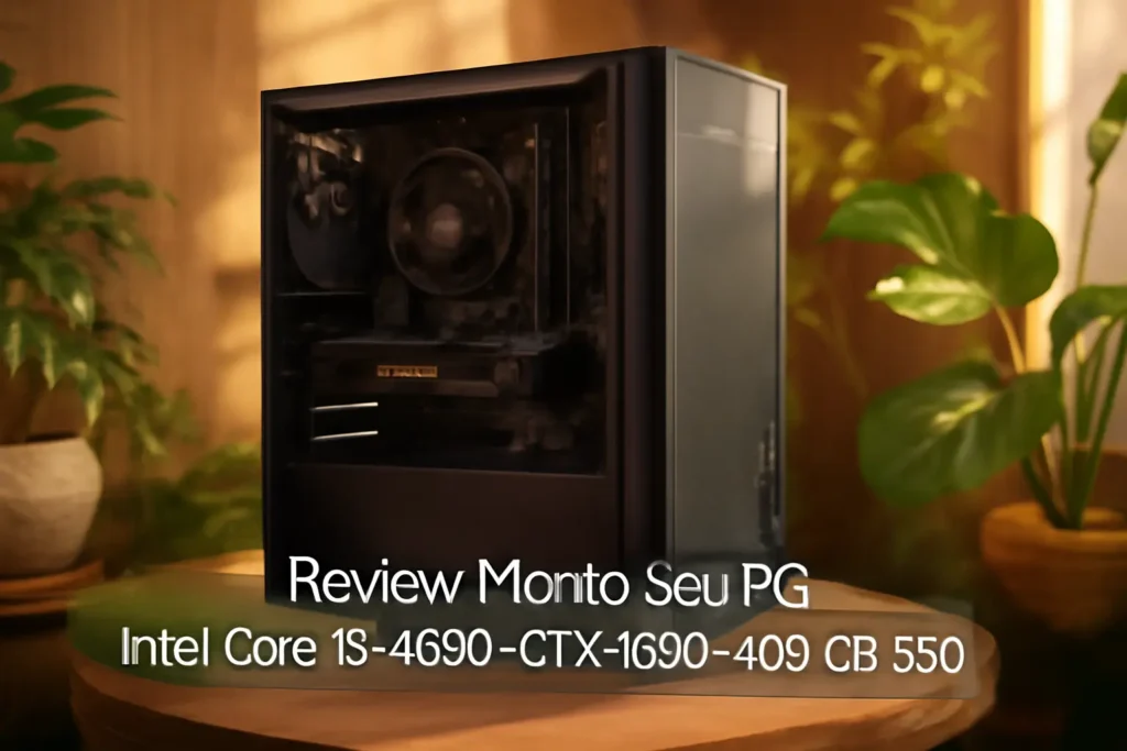 Monte seu PC: Intel Core i5-4590, GTX 1650, 16GB, 480GB SSD
