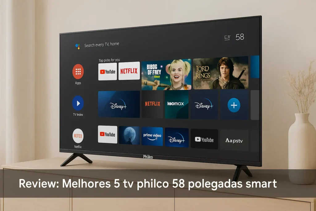 Melhores 5 tv philco 58 polegadas smart