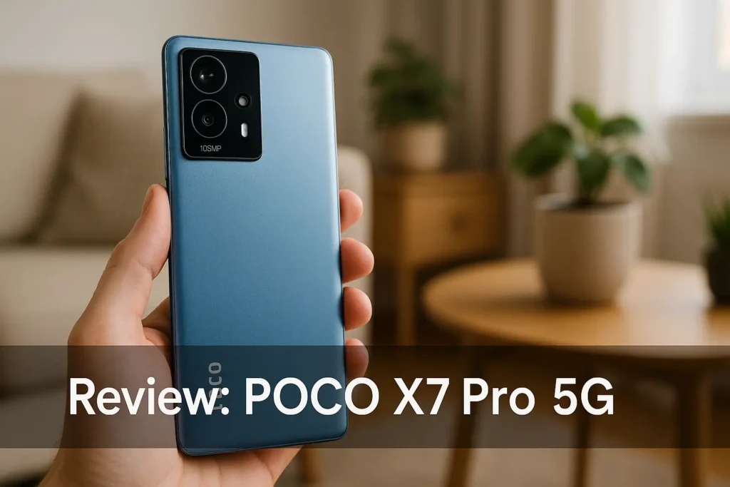Poco X7 Pro 5G: desempenho e fluidez com 12GB RAM