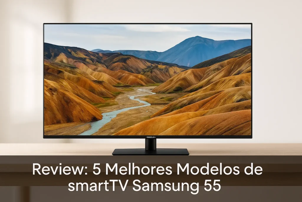 5 Melhores Modelos de smartTV Samsung 55