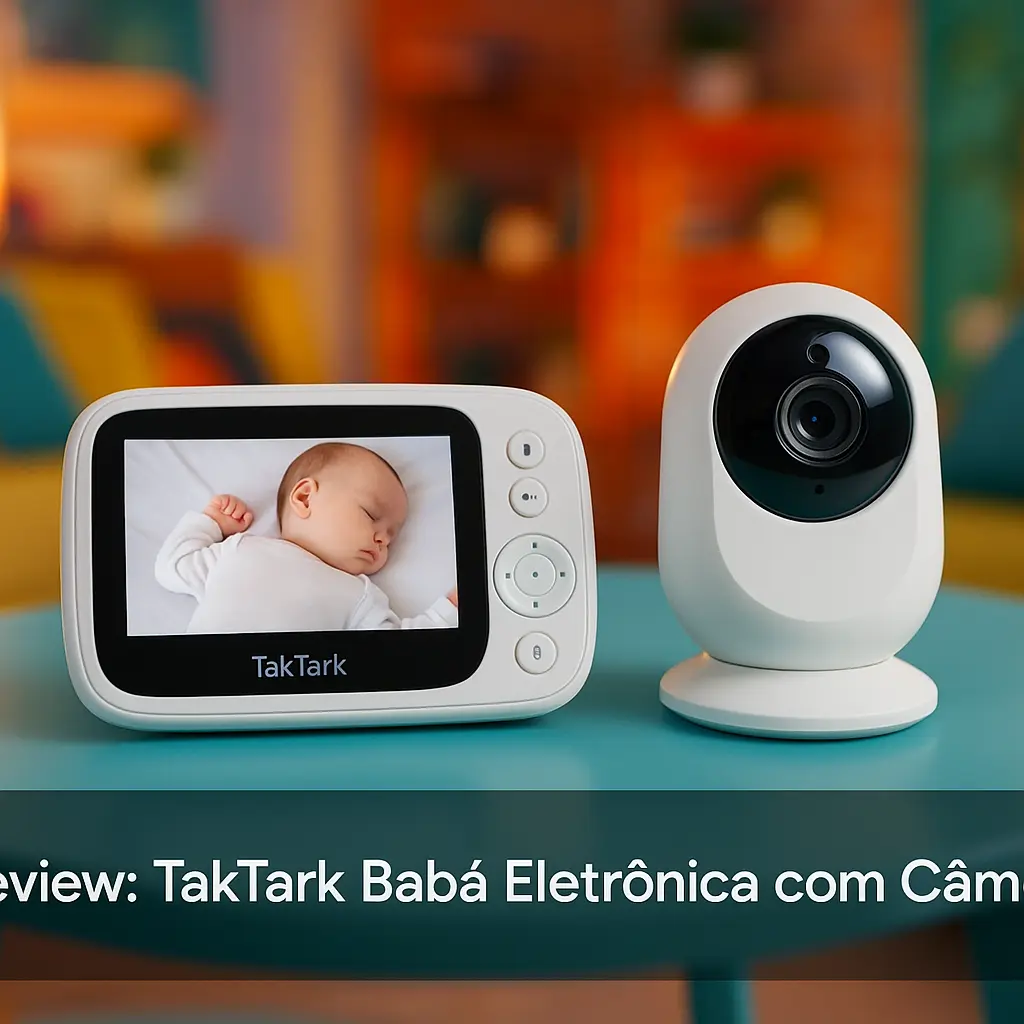 TakTark Babá Eletrônica com Câmera: Segurança e Conforto para Pais