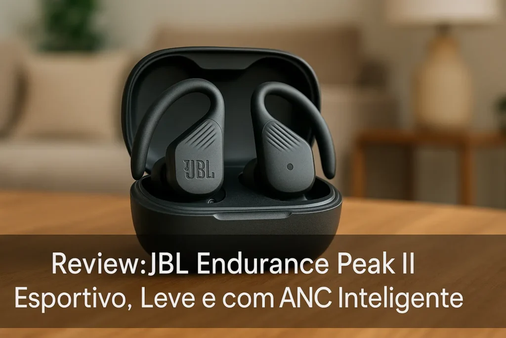 JBL Endurance 2: Esportivo, Leve e com ANC Inteligente