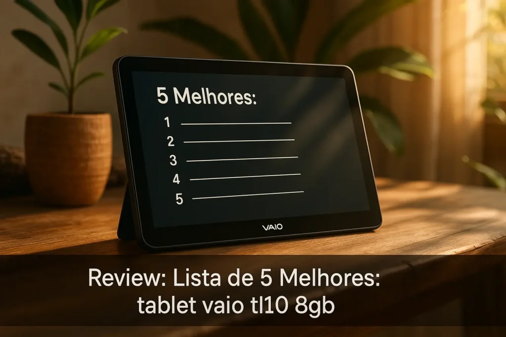 Lista de 5 Melhores: tablet vaio tl10 8gb