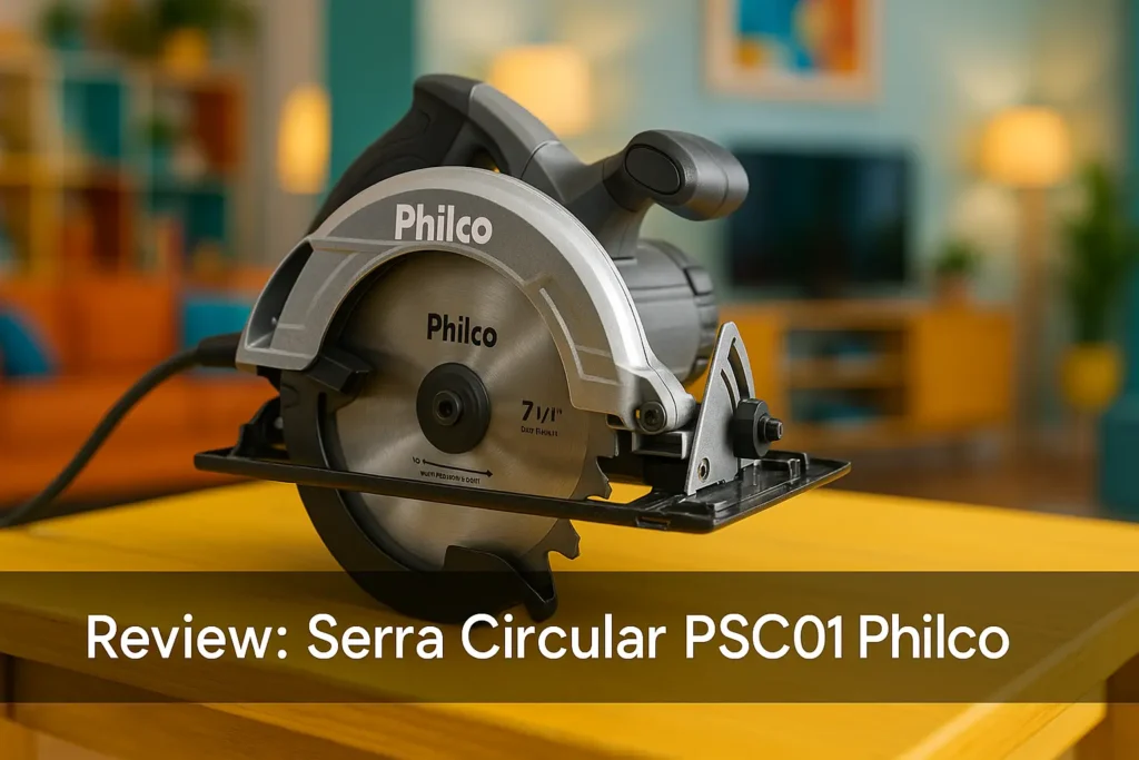 Serra Circular Psc01 Philco: Potência, Segurança e Precisão