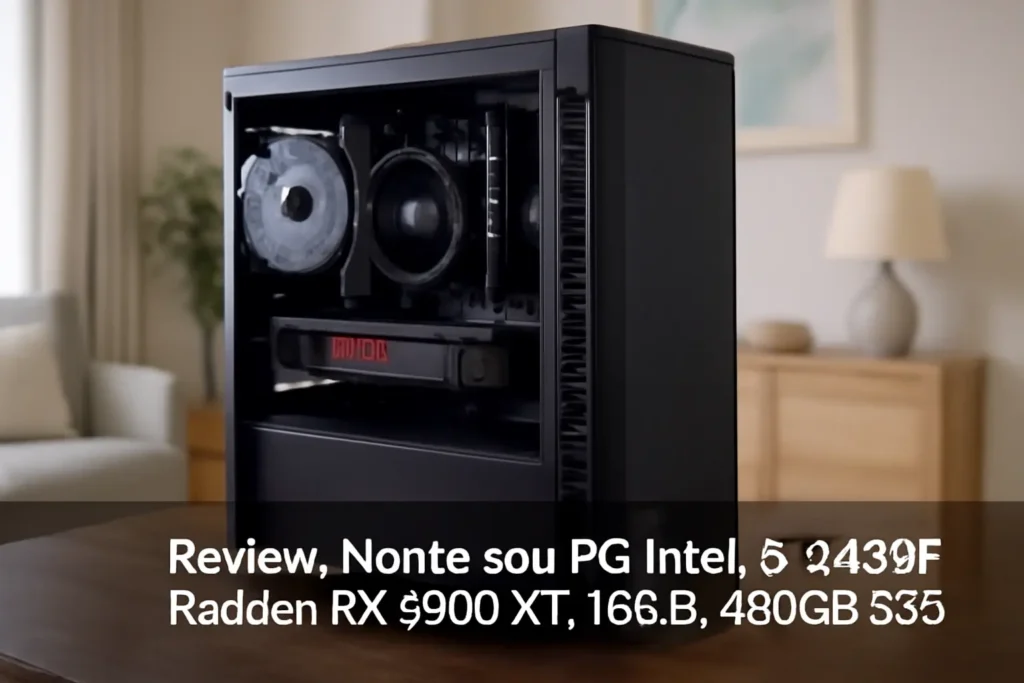 Monte seu PC: Intel i5-12400F, Radeon RX 5700 XT, 16GB, 480GB SSD