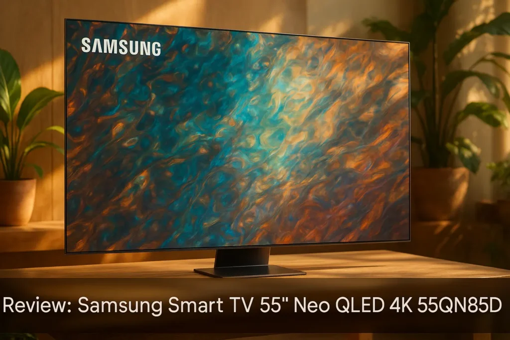 Samsung Smart TV 55" Neo QLED 4K 55QN85D com IA e Mini LED