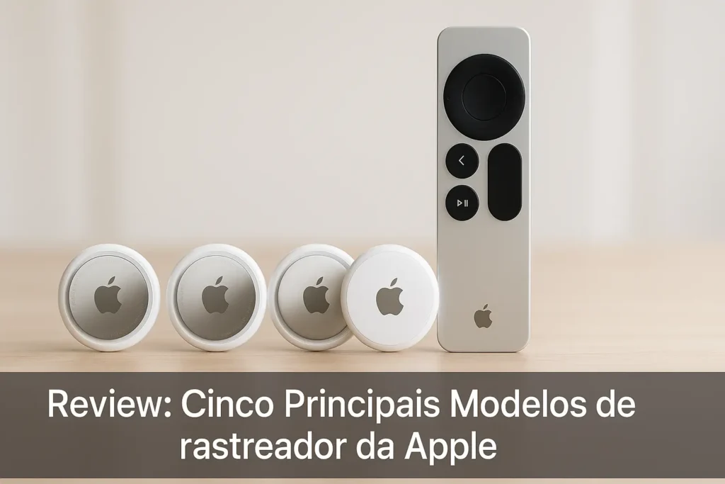 Cinco Principais Modelos de rastreador da Apple