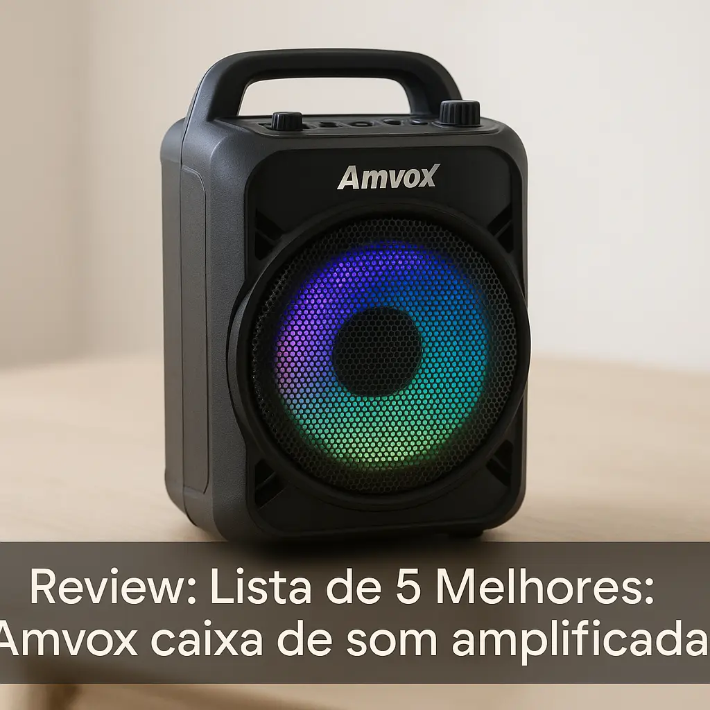 Lista de 5 Melhores: Amvox caixa de som amplificada