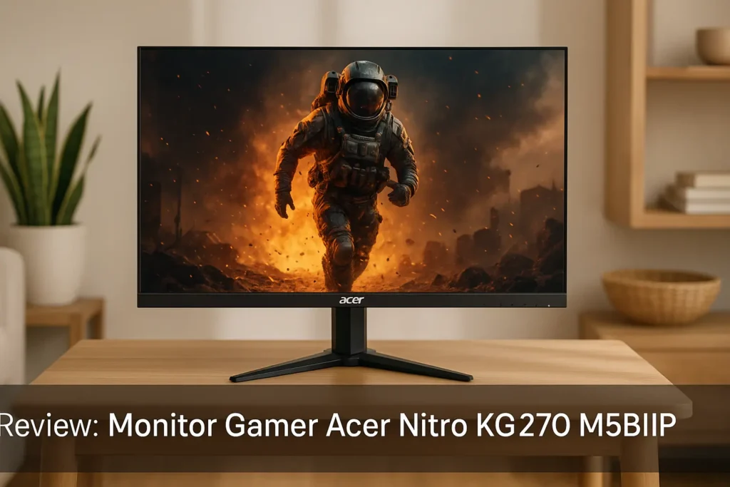 Monitor Gamer Acer Nitro KG270 M5BIIP: Full HD e 180 Hz em Tela de 27”