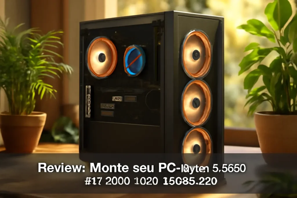 Monte seu PC: Ryzen 5 5500, RTX 3060, 16GB, 480GB SSD