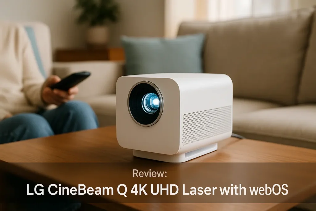 Projetor LG CineBeam Q 4K UHD Laser com WebOS