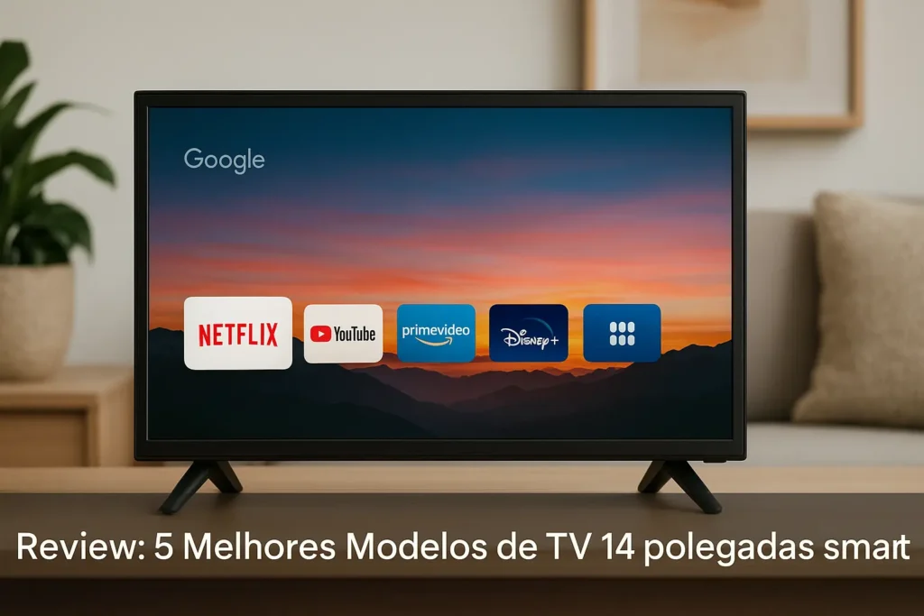 5 Melhores Modelos de TV 14 polegada smart