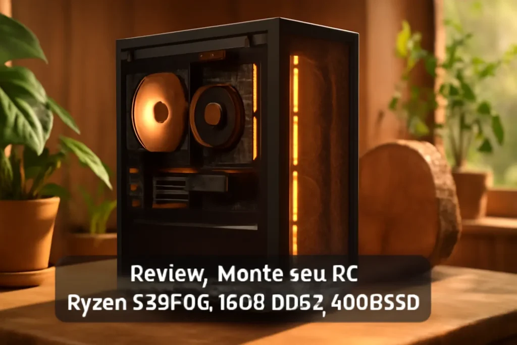 Monte seu PC: Ryzen 3 5300G, 16GB DDR4, 480GB SSD