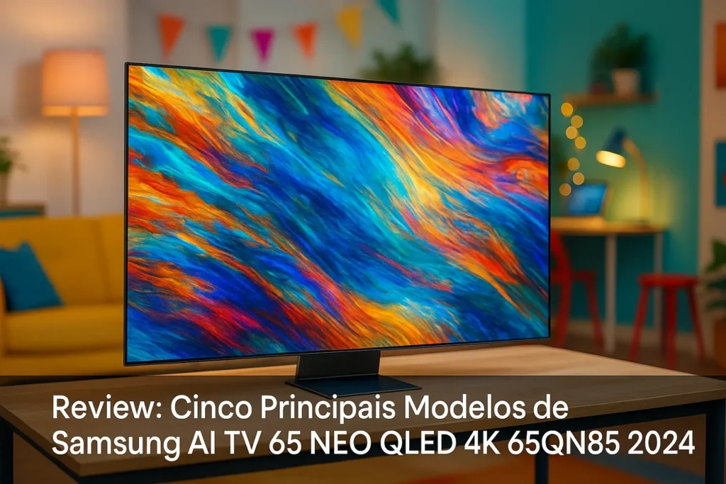 Cinco Principais Modelos de Samsung AI TV 65 NEO QLED 4k 65qn85d 2024
