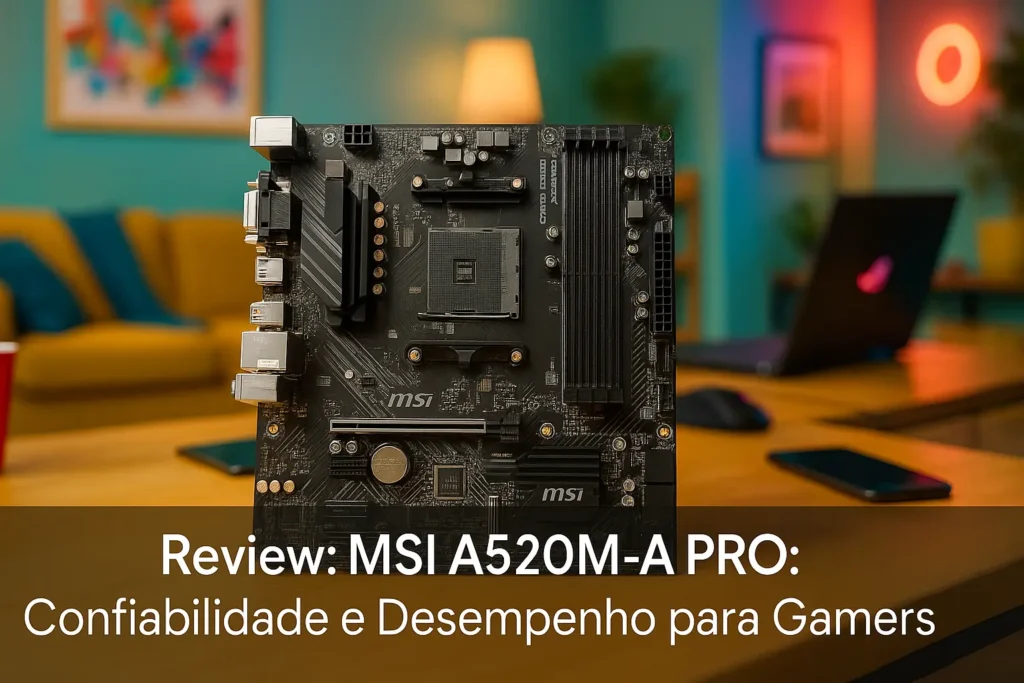 MSI A520M-A PRO: Confiabilidade e Desempenho para Gamers