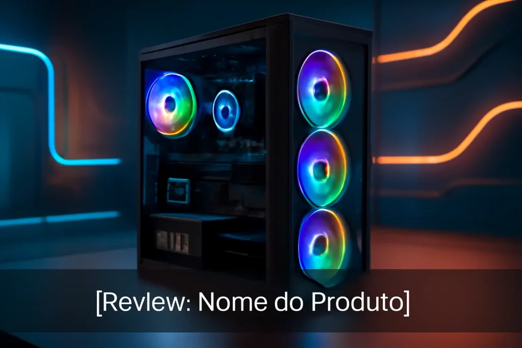 Monte seu PC: Intel i5-14400F, Radeon RX 5600 6GB, 16GB, 480GB SSD