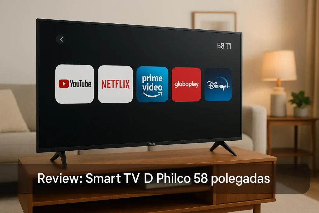 Principais Cinco smart tv led philco 58 polegadas