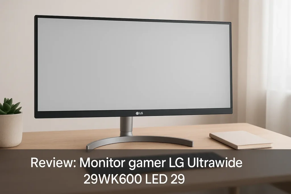 Lista de 5 Melhores: monitor gamer LG ultrawide 29wk600 led 29
